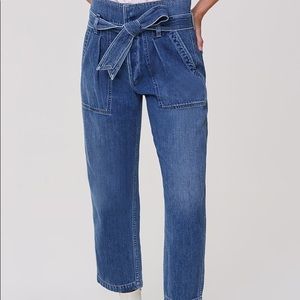 Citizens of humanity NWT noelle tie waist jean